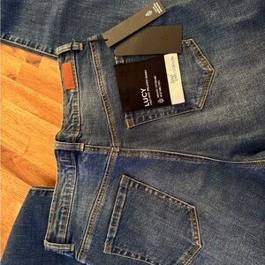 Outland Denim High Rise Relaxed Skinny Jeans